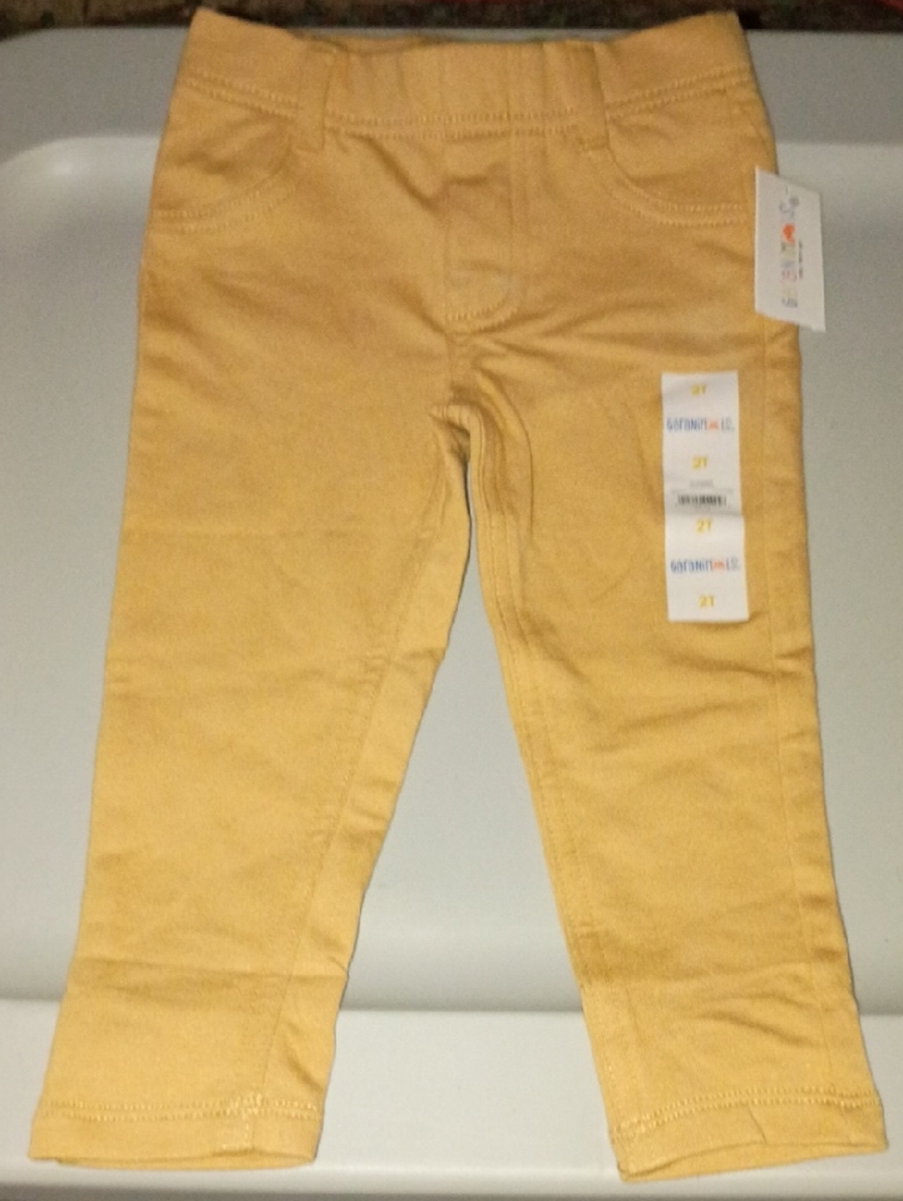 Garanimals Yellow Knit Leggings for Kids